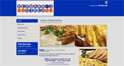 Desktop Screenshot of cattinsrestaurant.com